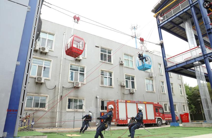 西安市消防救援支隊繩索救援綜合訓練設施